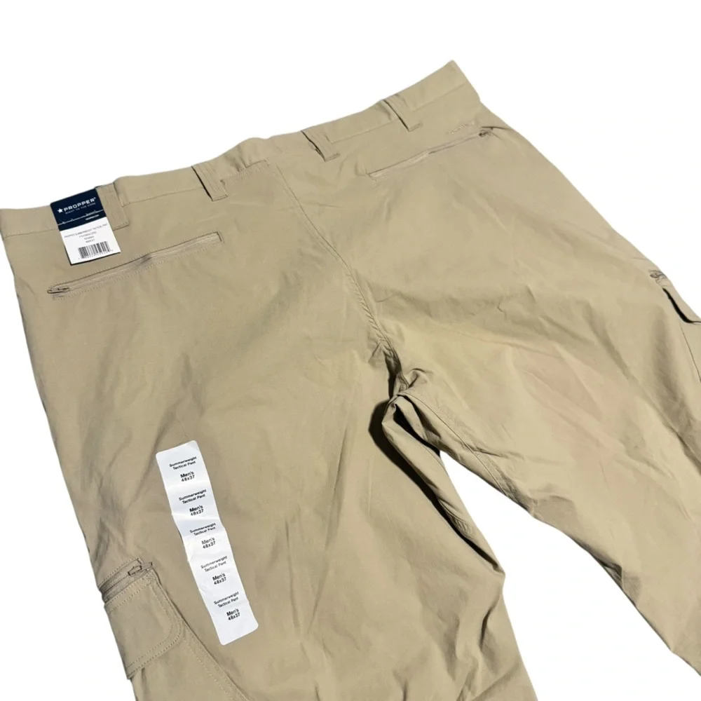 Propper Summerweight Tactical Pant Khaki Light Weight Casual Men's 48x37 NWT